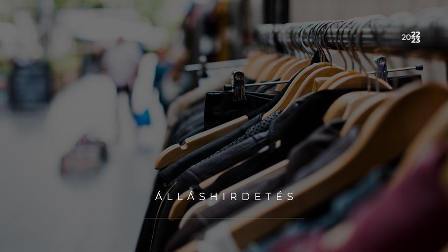 Öltöztető munkatársat keresünk! hír képe Öltöztető munkatársat keresünk! hír képe