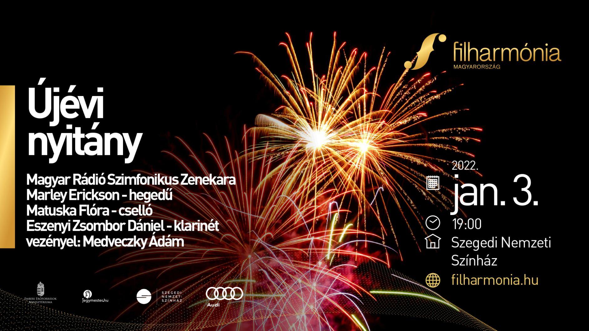 Újévi Nyitány a Magyar Rádió Szimfonikus Zenekarával hír képe Újévi Nyitány a Magyar Rádió Szimfonikus Zenekarával hír képe