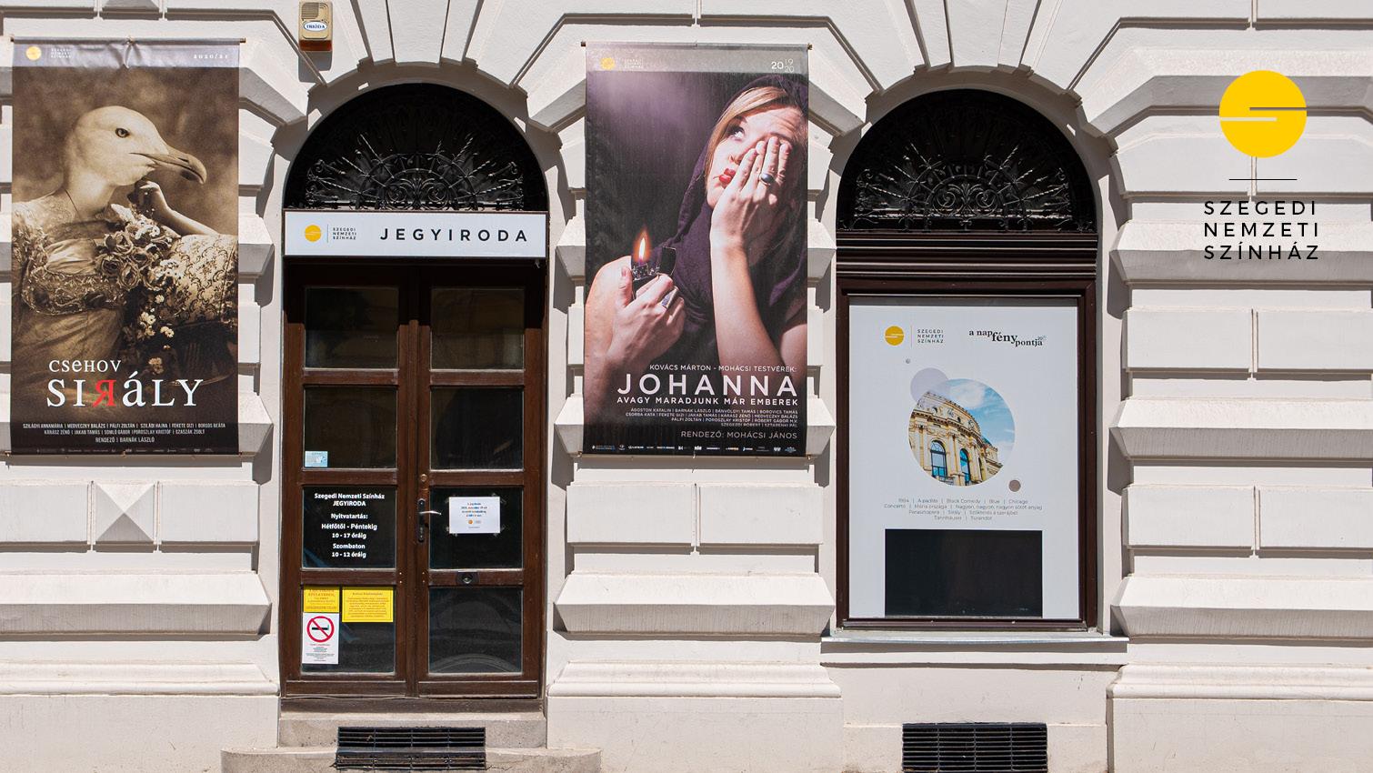 Újra nyitva színházunk jegyirodája hír képe Újra nyitva színházunk jegyirodája hír képe