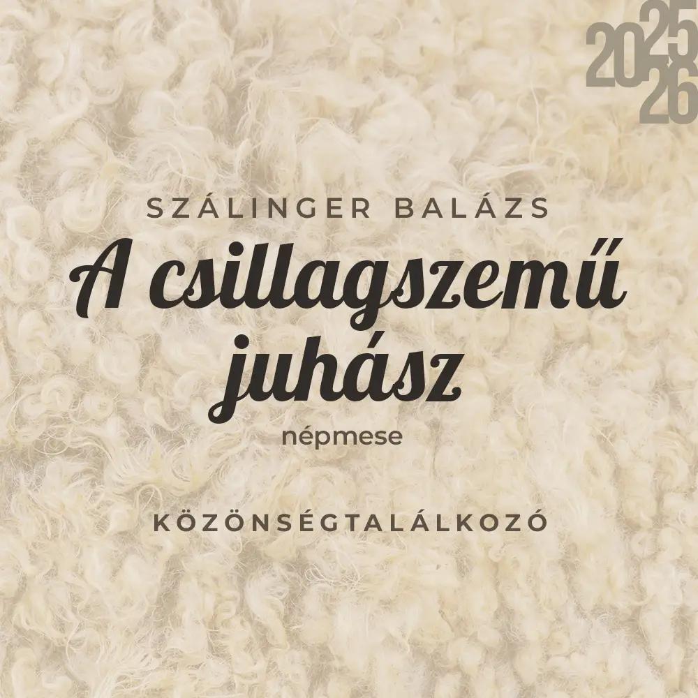 A csillagszemű juhász – közönségtalálkozó hír képe A csillagszemű juhász – közönségtalálkozó hír képe