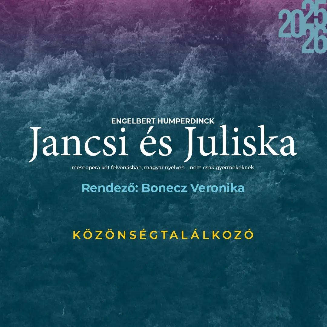 Jancsi és Juliska – közönségtalálkozó hír képe Jancsi és Juliska – közönségtalálkozó hír képe