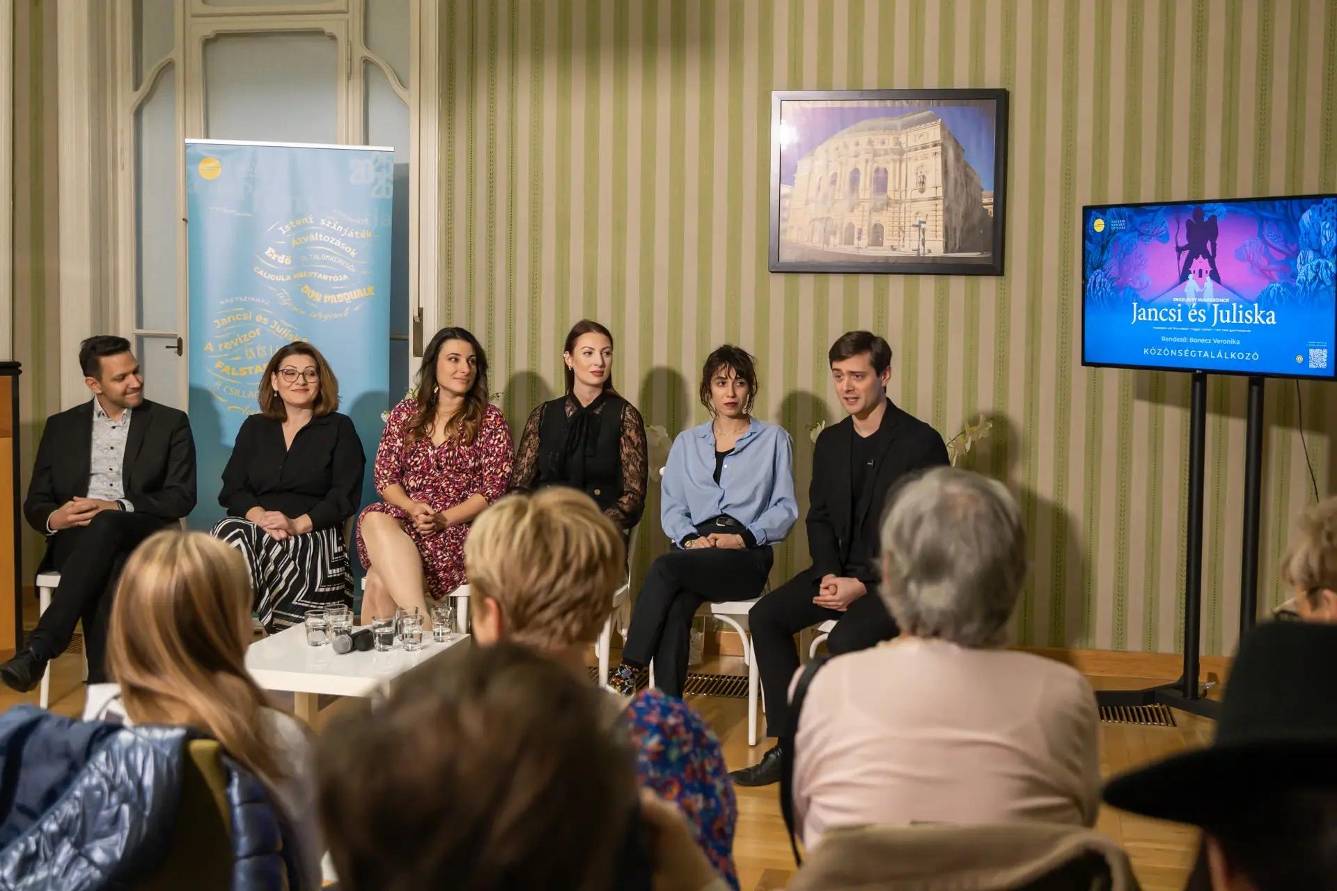 Jancsi és Juliska közönségtalálkozó: pénteken mutatják be a sok szeretettel készült meseoperát a Nagyszínházban 4 Jancsi és Juliska közönségtalálkozó: pénteken mutatják be a sok szeretettel készült meseoperát a Nagyszínházban 4