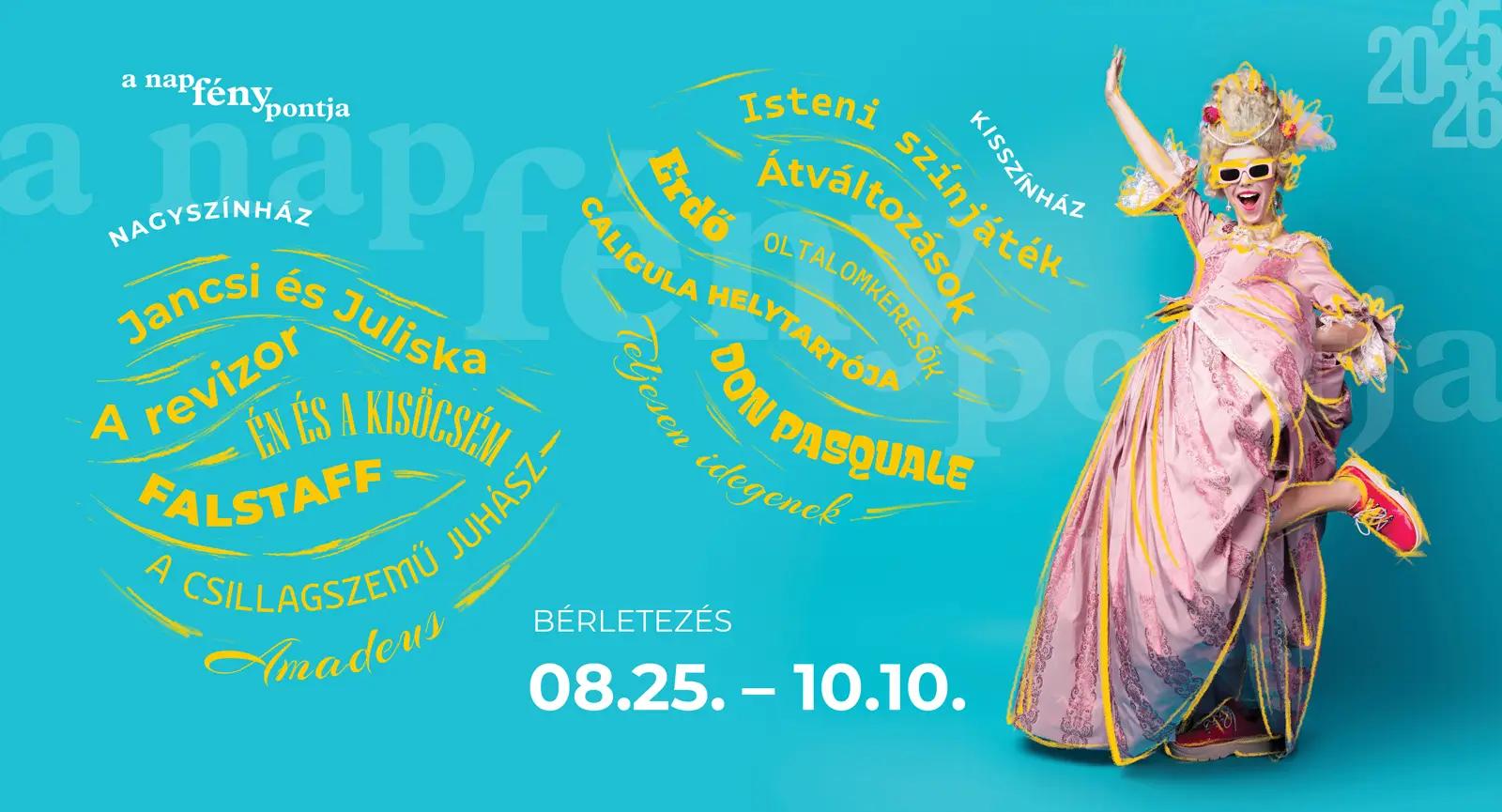 Legyen az új évadban is a Szegedi Nemzeti Színház a nap fénypontja! hír képe Legyen az új évadban is a Szegedi Nemzeti Színház a nap fénypontja! hír képe