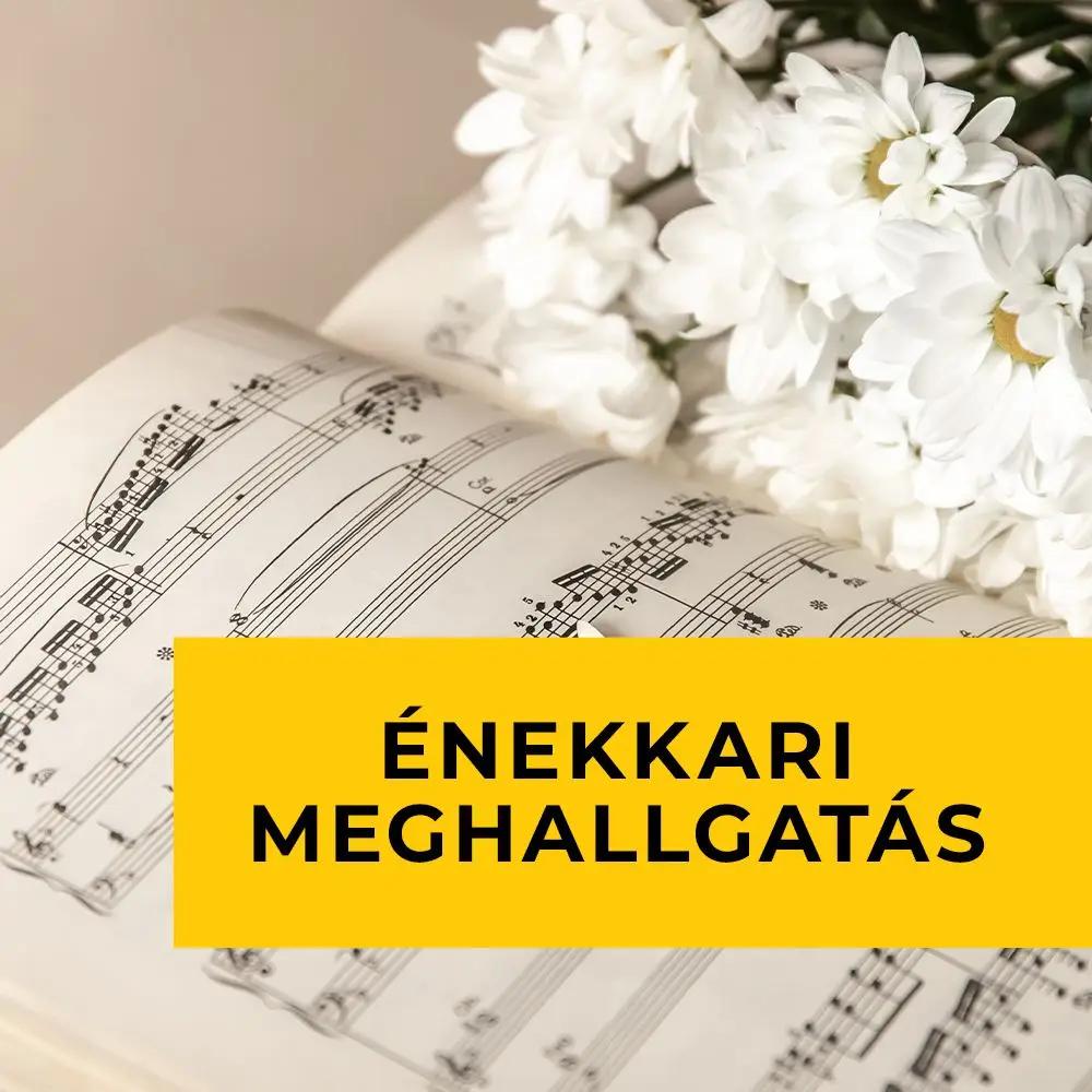 Próbaéneklés énekkari énekművész státuszra hír képe Próbaéneklés énekkari énekművész státuszra hír képe