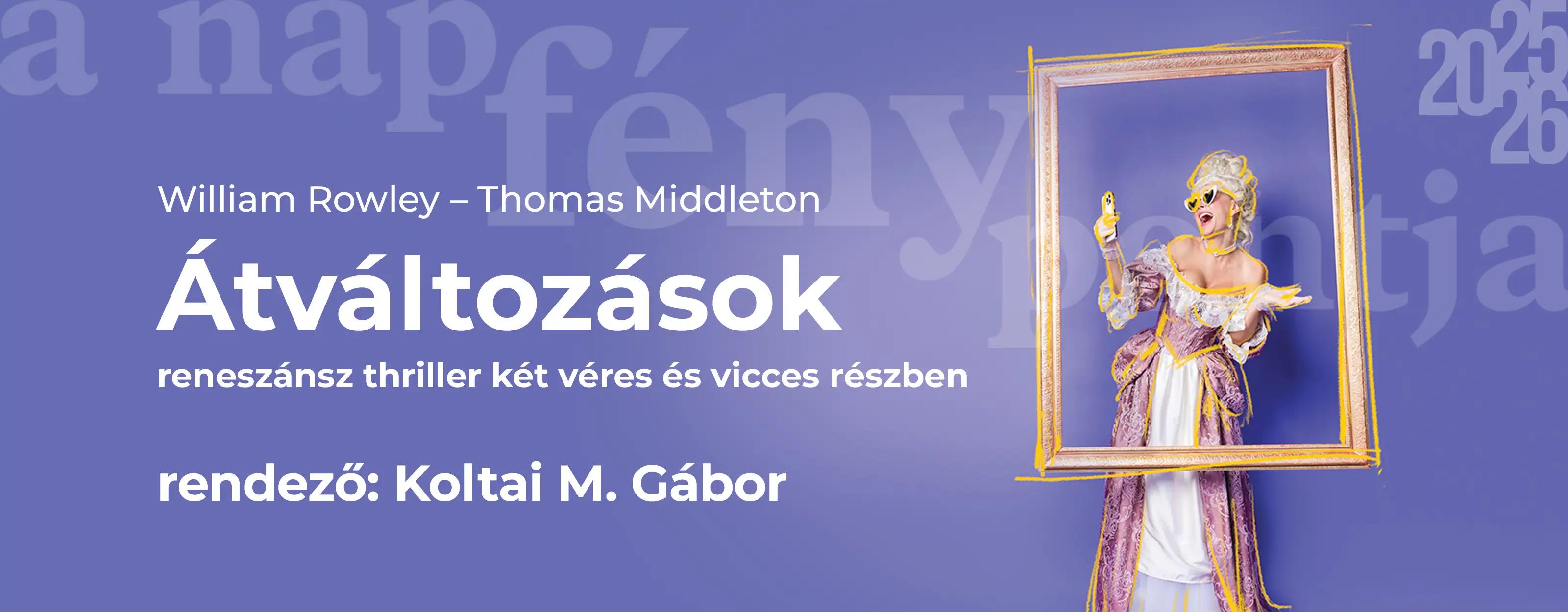 Átváltozások program képe Átváltozások program képe